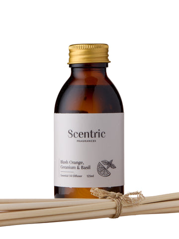 Blush Orange, Geranium & Basil Reed Diffuser