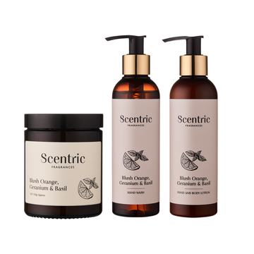 Blush Orange, Geranium & Basil Collection
